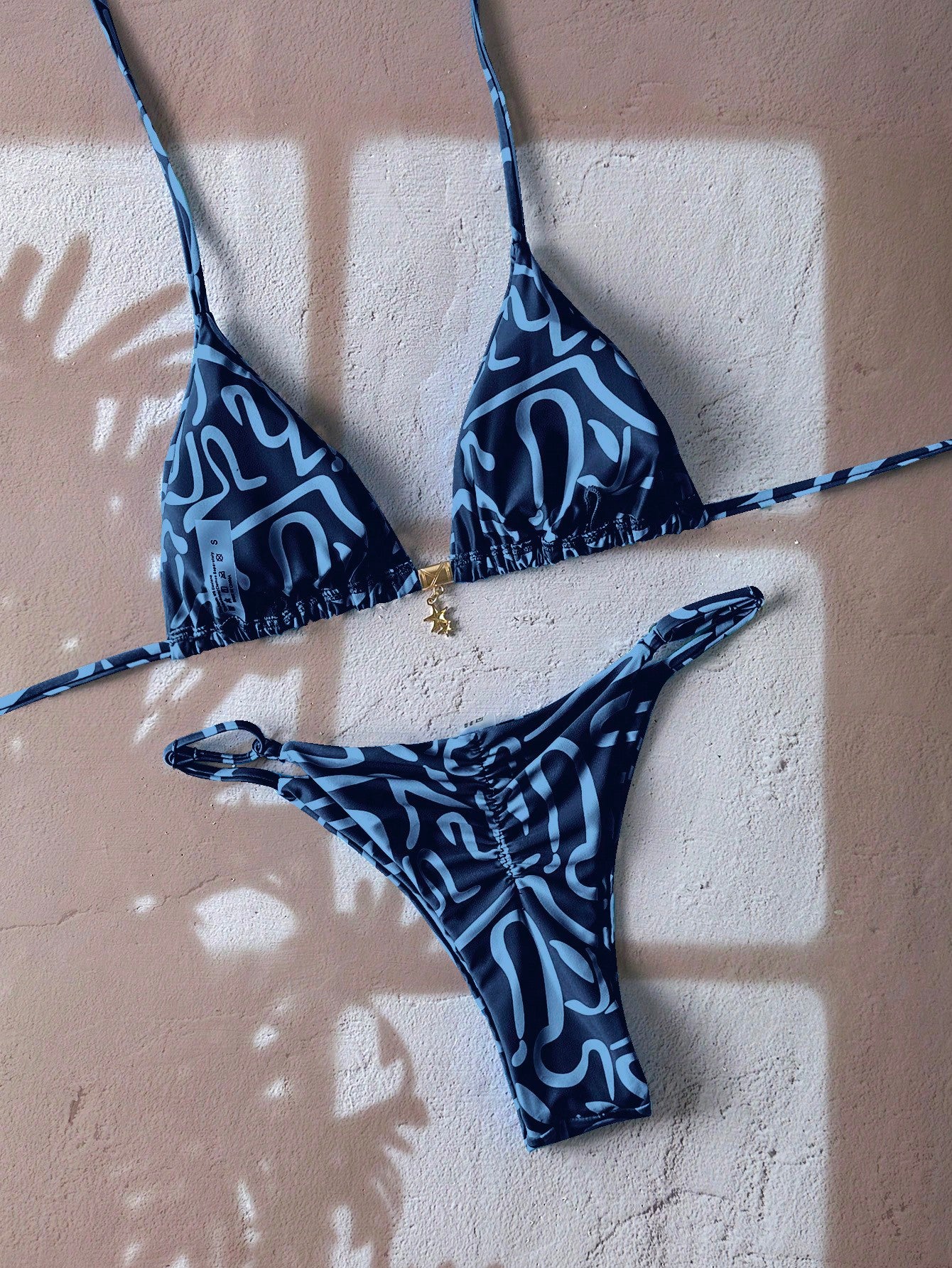 Breeze Solid Bikini Set Multicolor