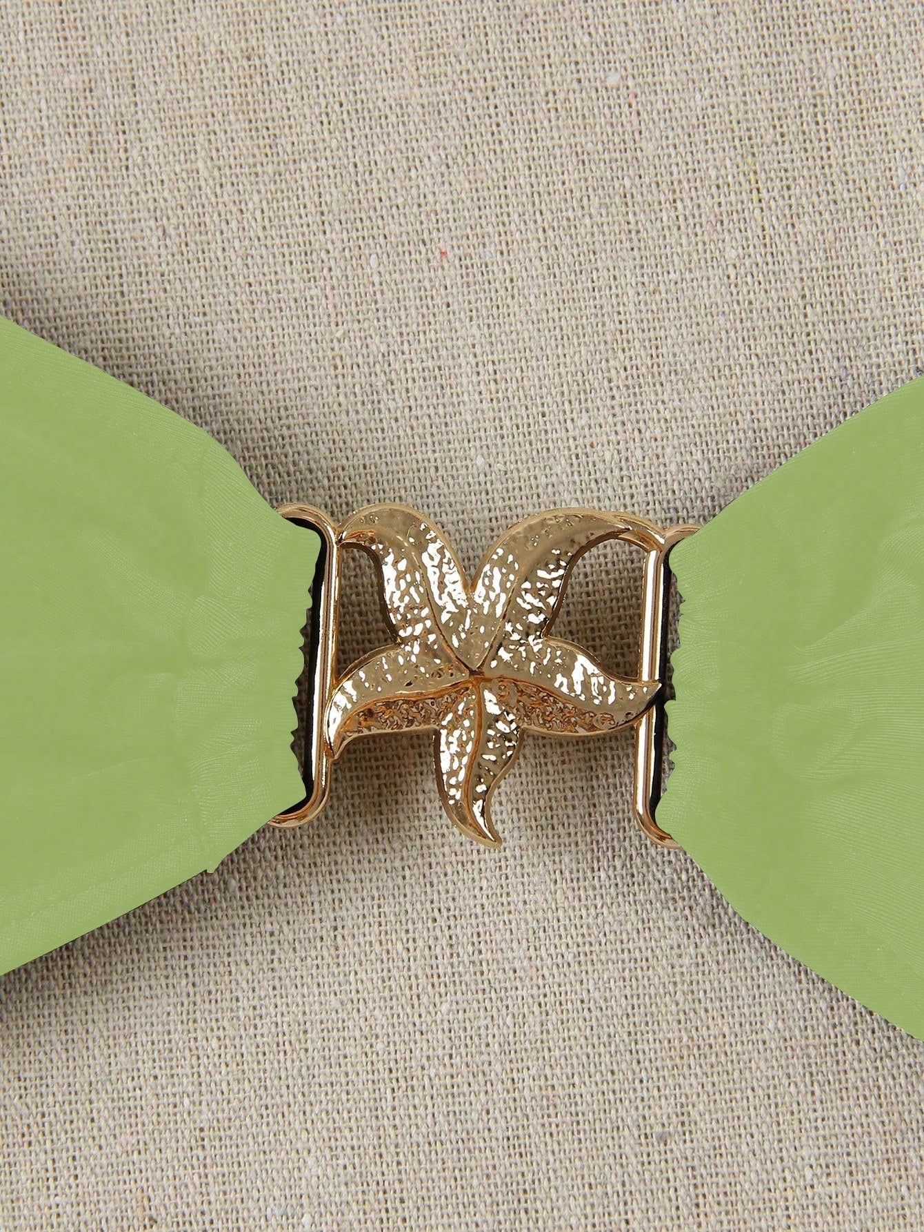 Seafoam Starfish Bikini Top Green