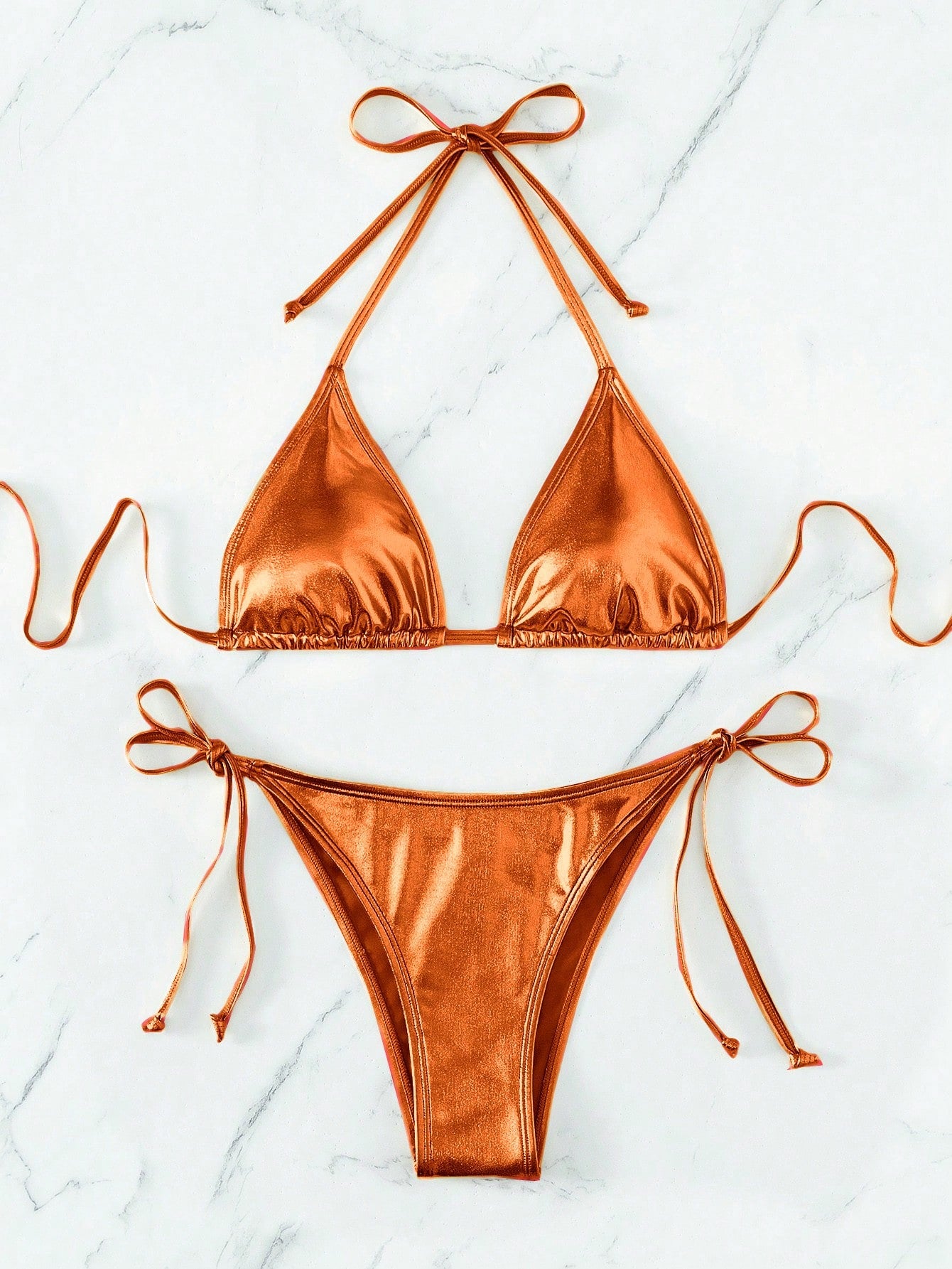 Shiny Bikini Orange