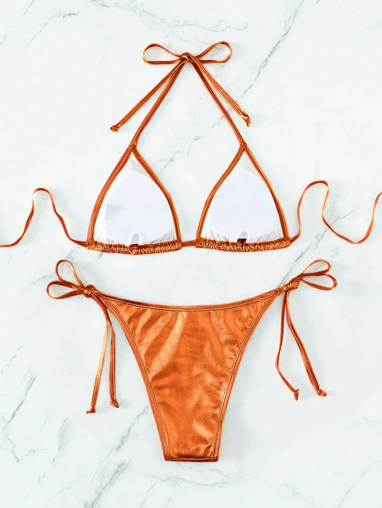Shiny Bikini Orange