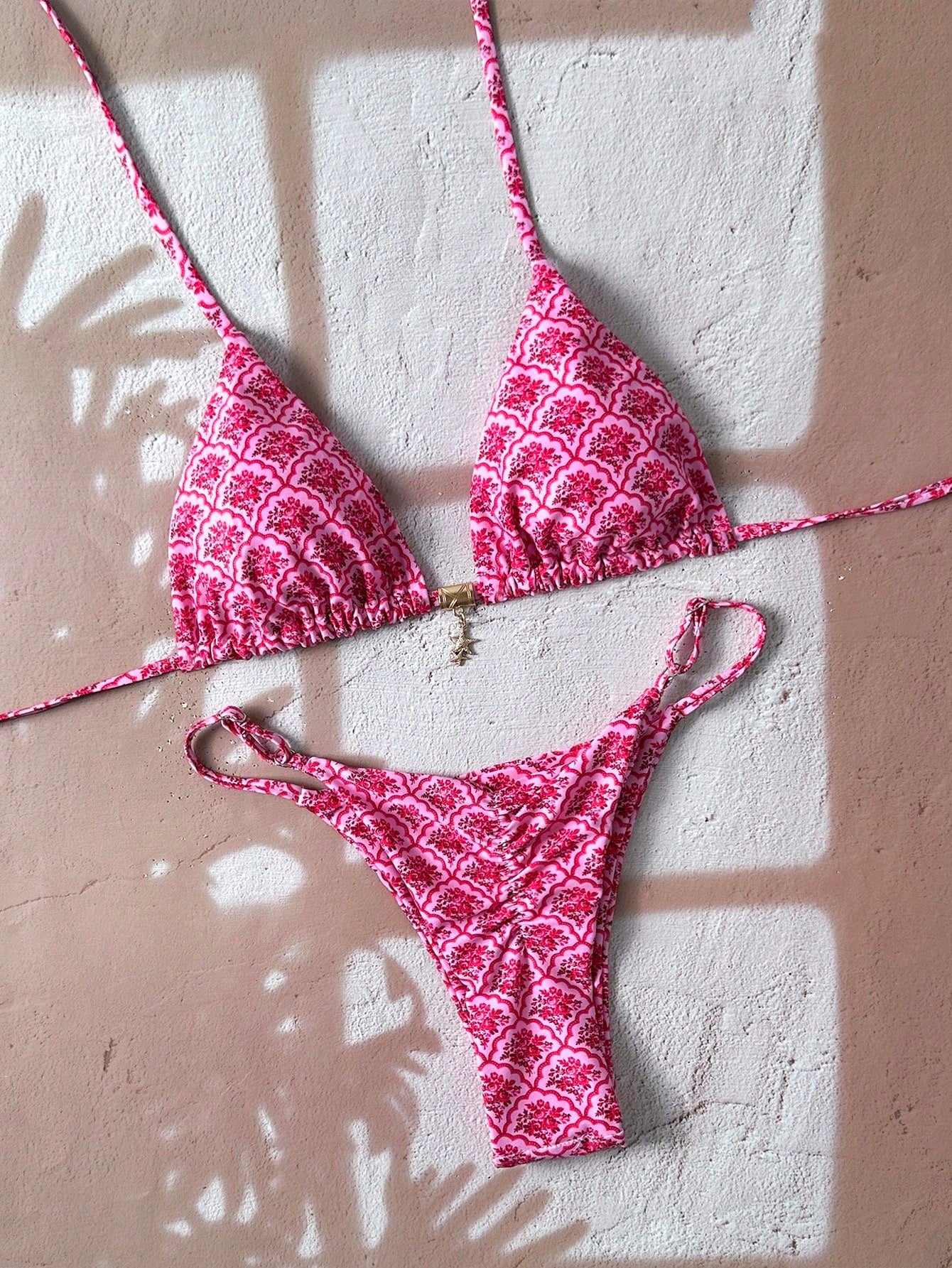 Floral Oasis Bikini Set Multicolor