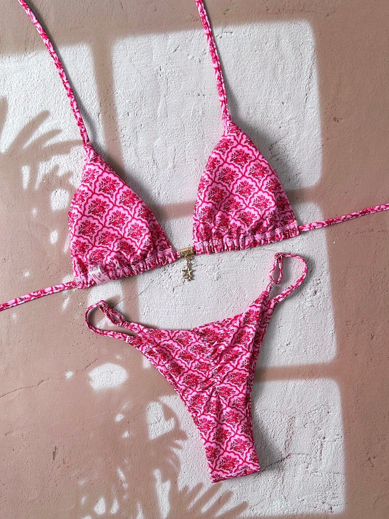 Floral Oasis Bikini Set Multicolor