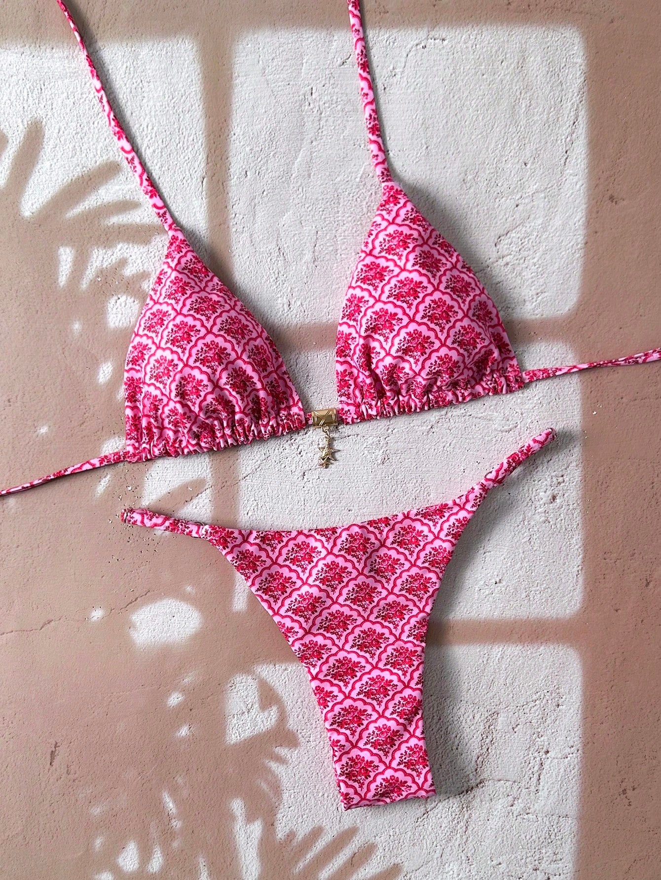 Floral Oasis Bikini Set Multicolor