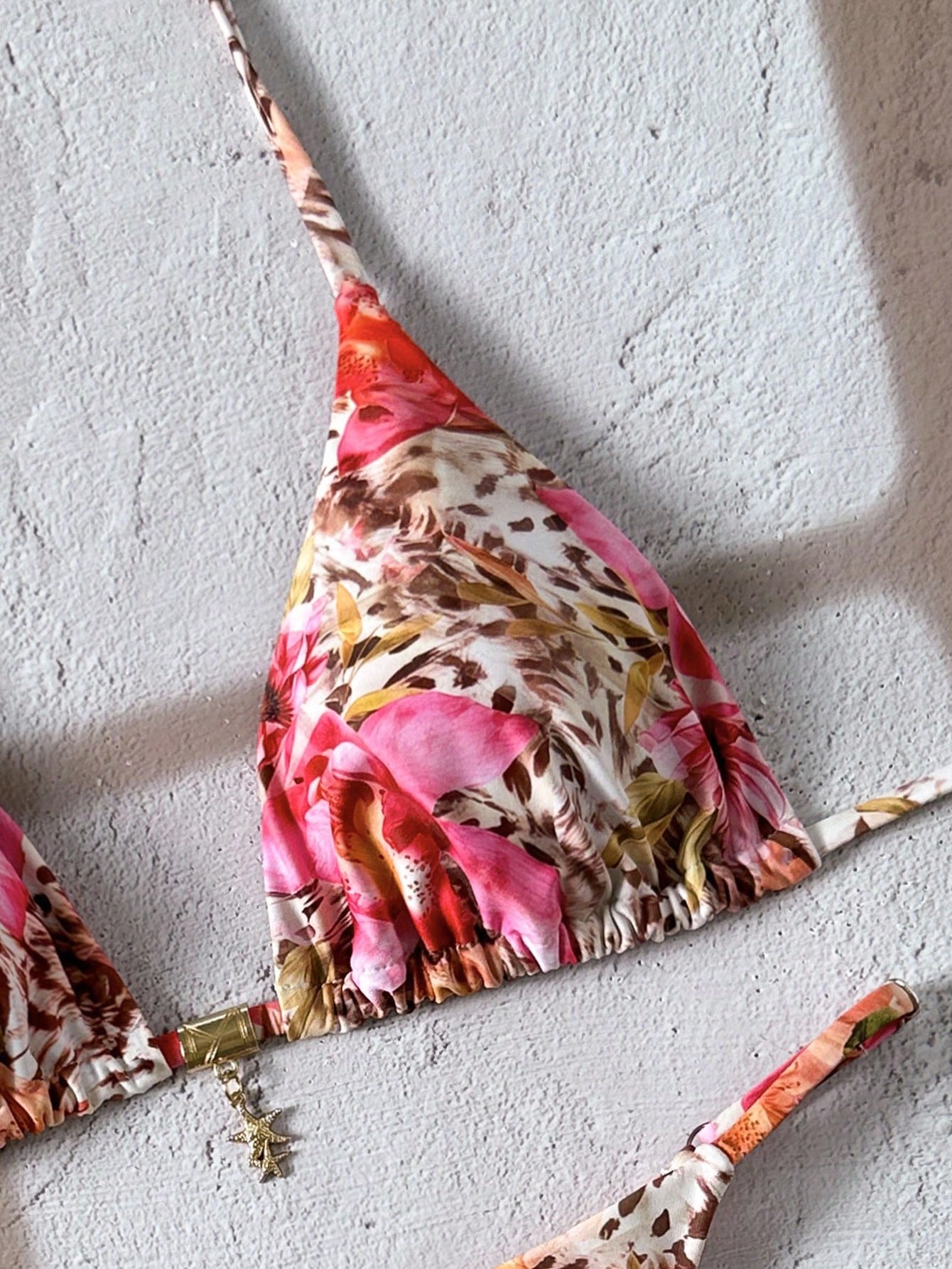 Coral Reef Printed Bikini Multicolor