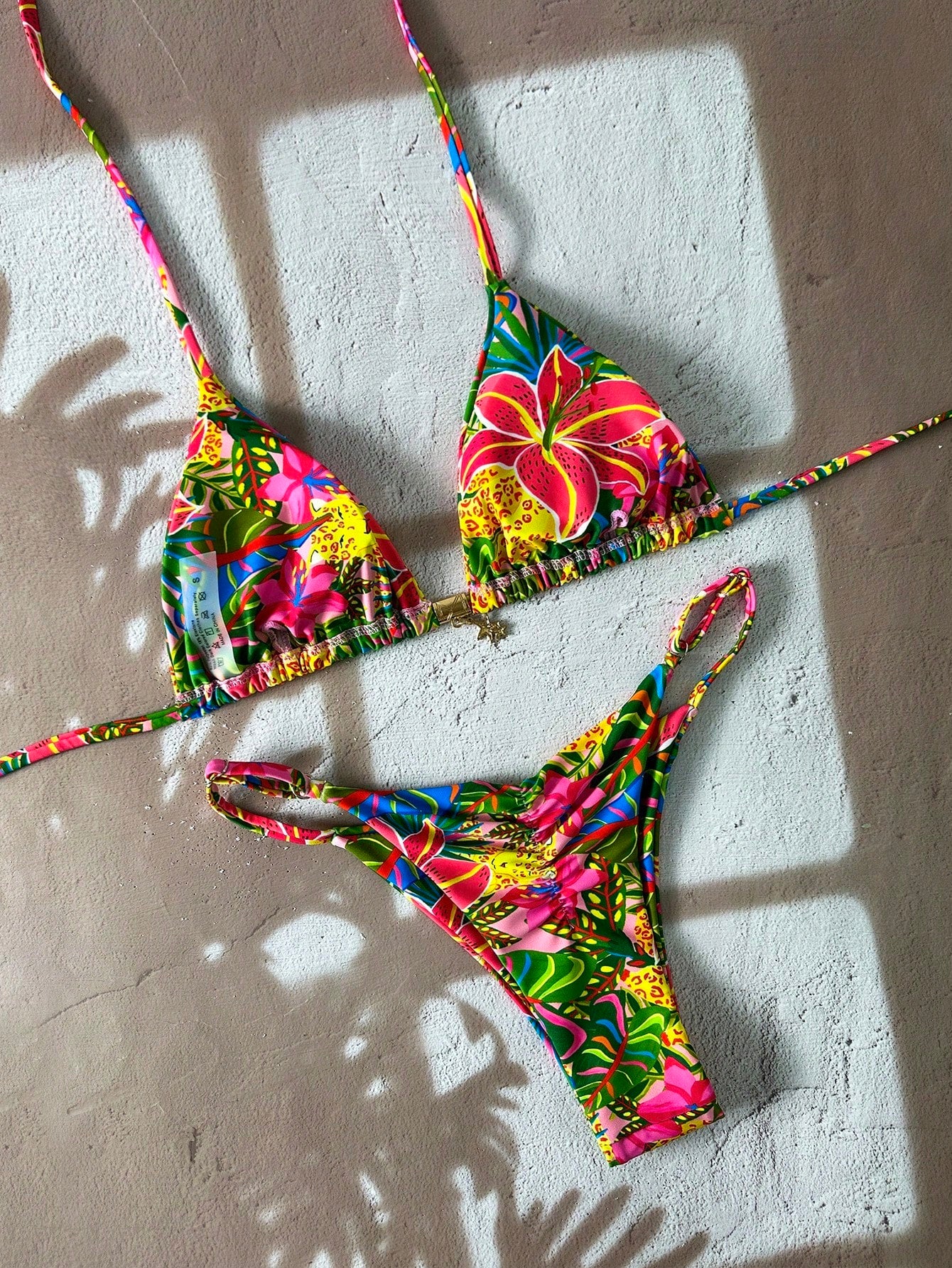 Tropical Vibes Floral Bikini Multicolor