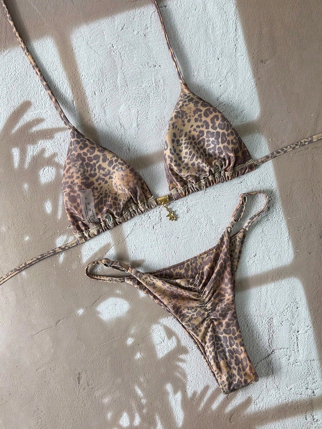 Oasis Metallic Print Bikini Multicolor