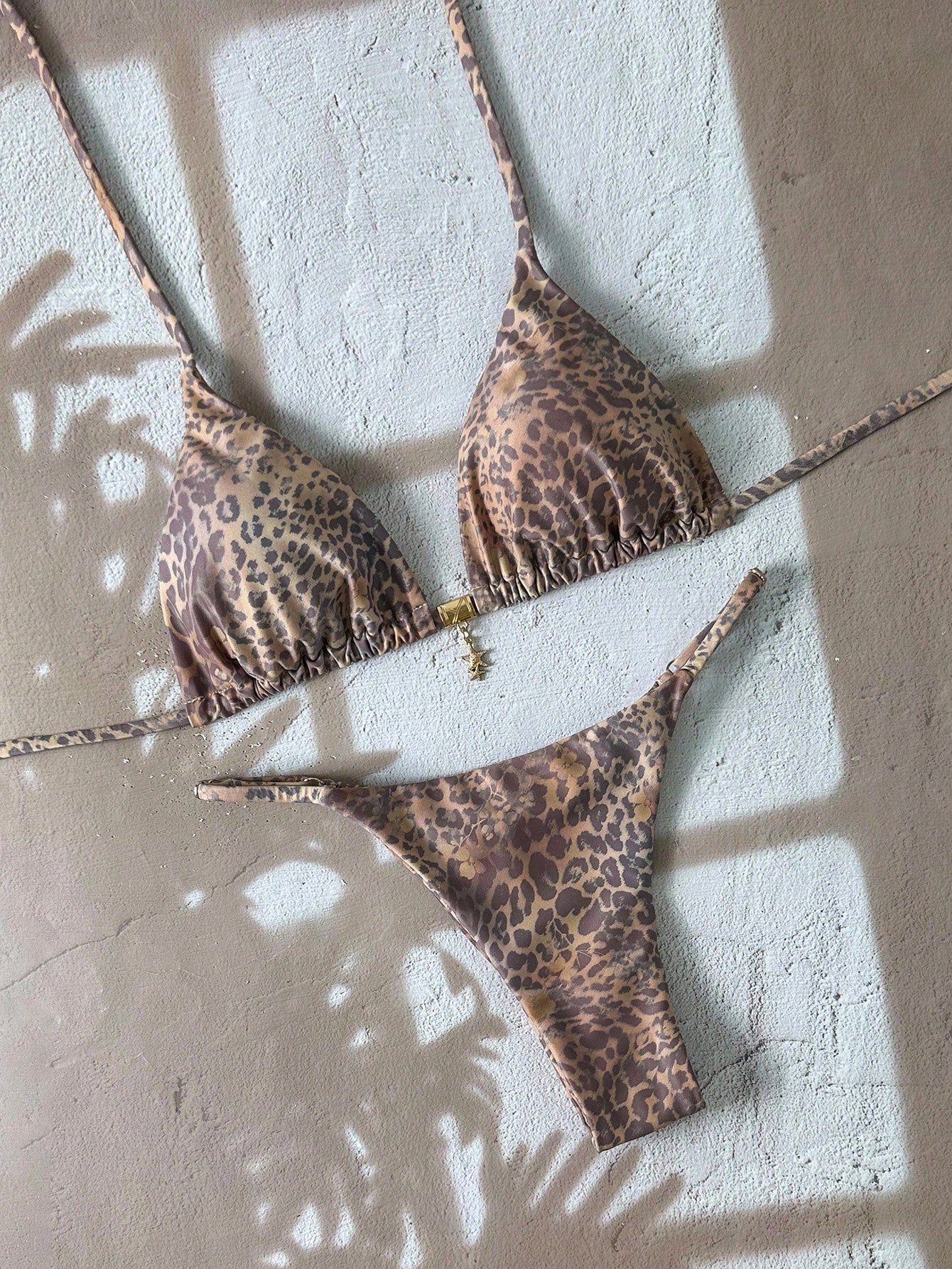Oasis Metallic Print Bikini Multicolor