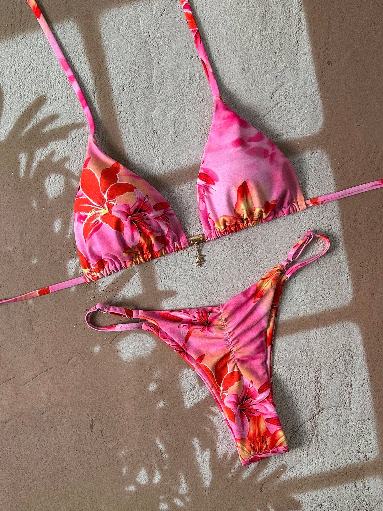 Tropical Break Printed Bikini Multicolor