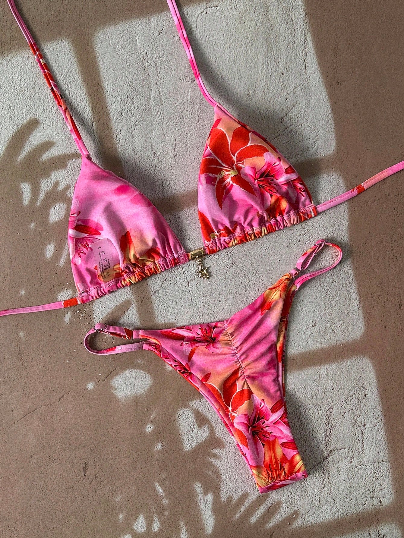 Tropical Break Printed Bikini Multicolor