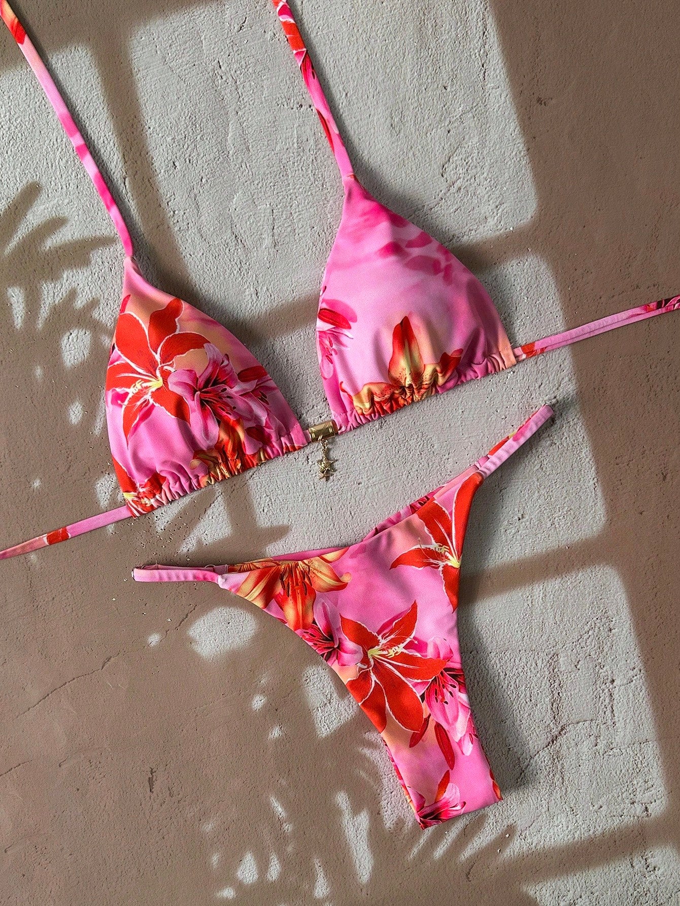 Tropical Break Printed Bikini Multicolor