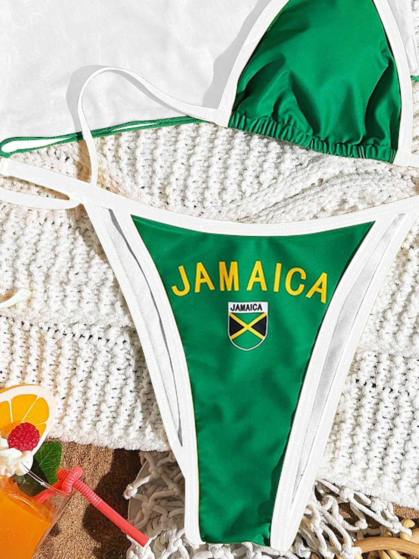 Emerald Sport 3-Piece Bikini Set Green