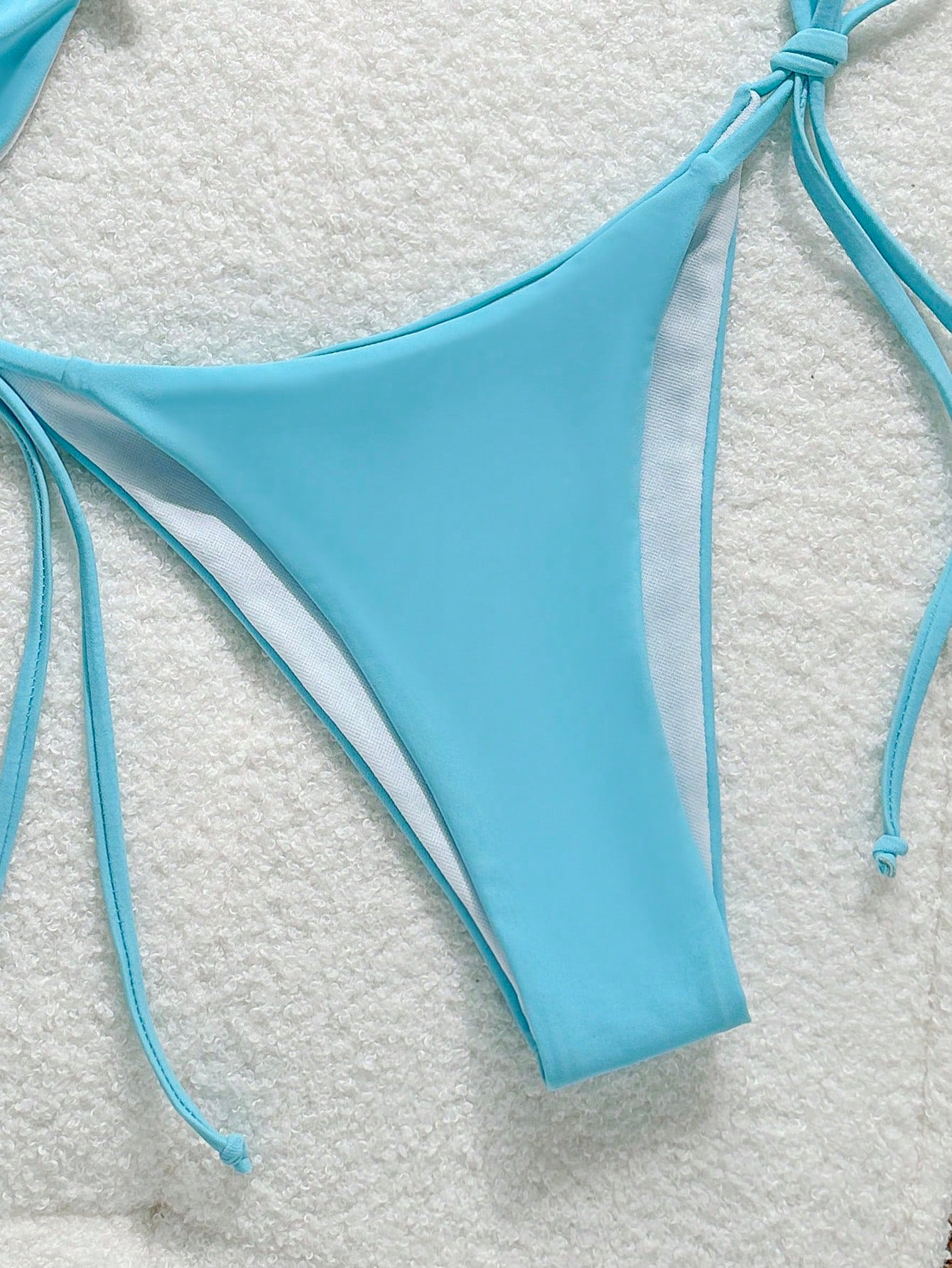Spaghetti Strap Star Bikini Blue