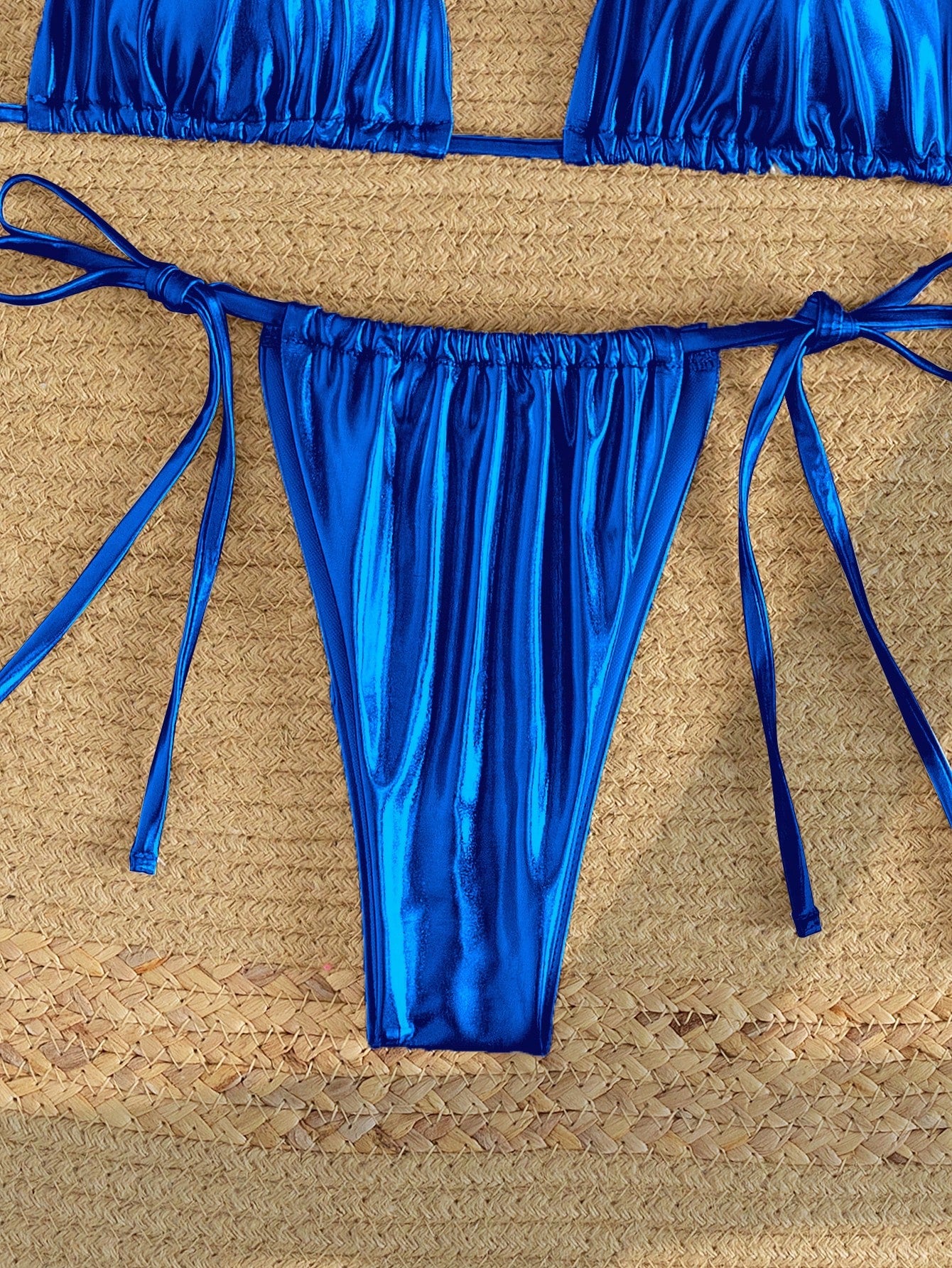 Micro Triangle Bikini Blue
