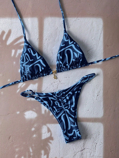 Breeze Solid Bikini Set Multicolor