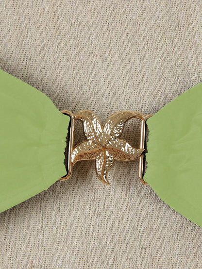 Seafoam Starfish Bikini Top Green