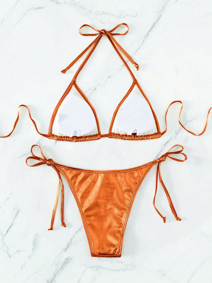 Shiny Bikini Orange