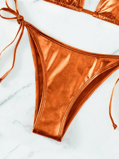 Shiny Bikini Orange
