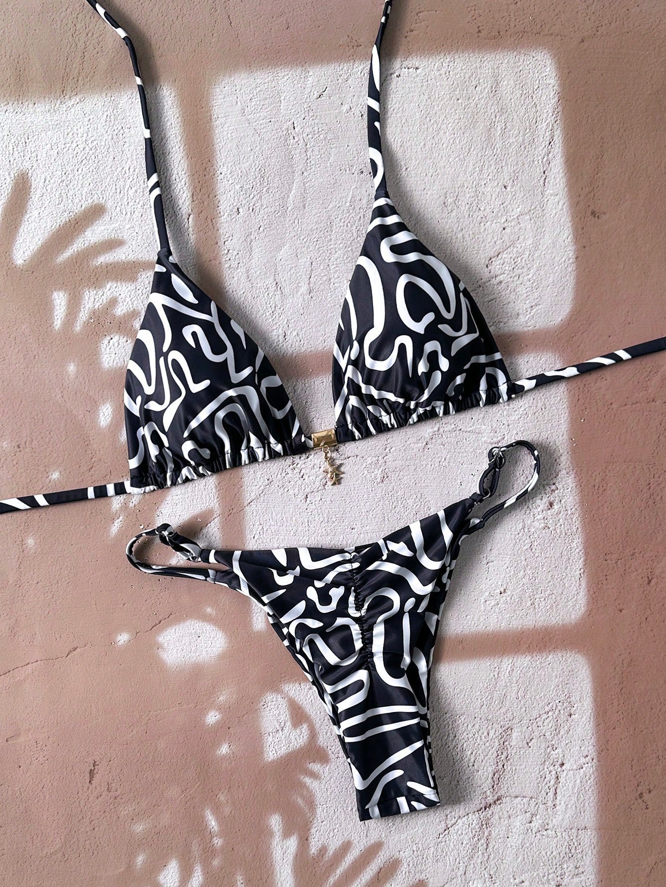 Paradise Solid Bikini Set Multicolor