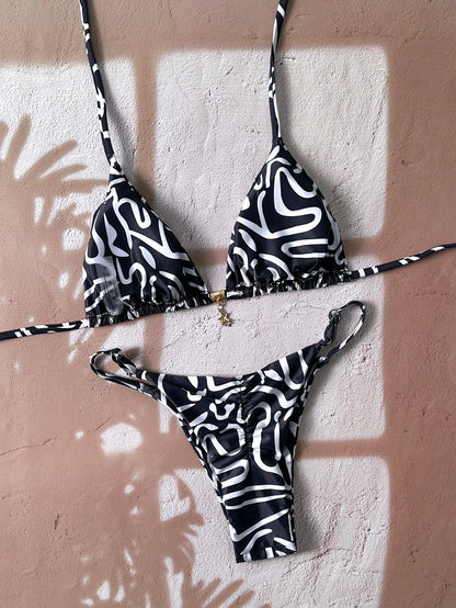 Paradise Solid Bikini Set Multicolor