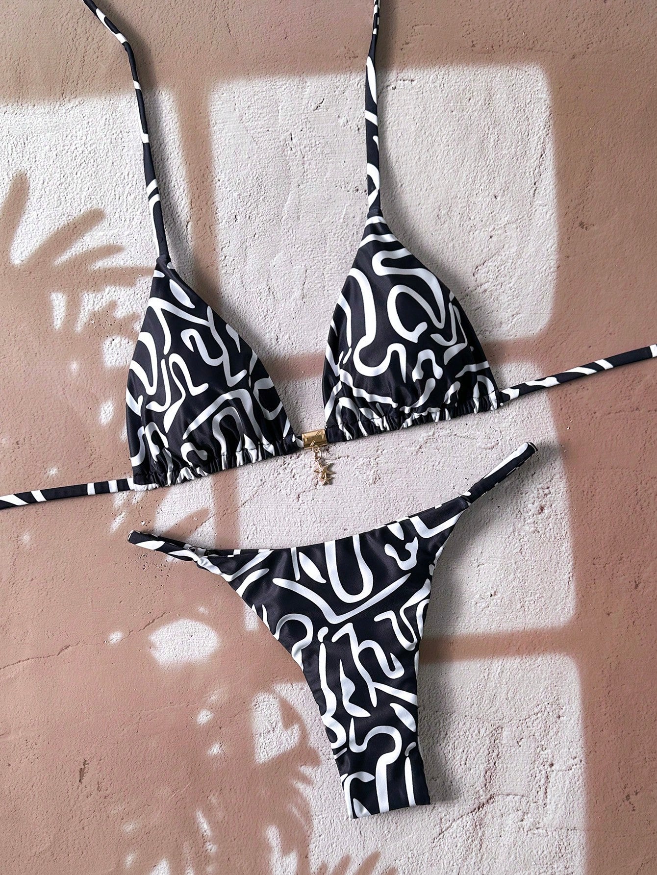 Paradise Solid Bikini Set Multicolor