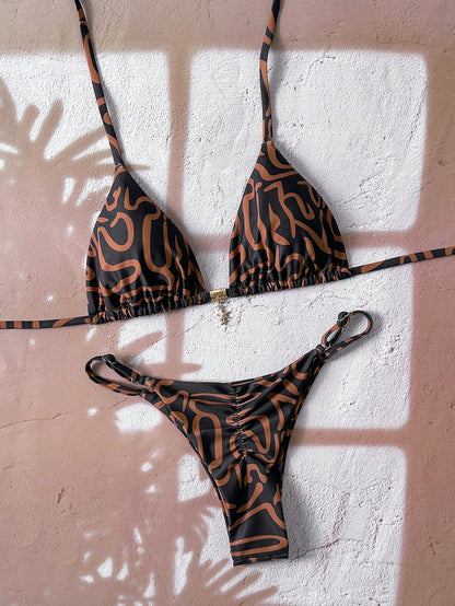 Summer Breeze Print Bikini Multicolor