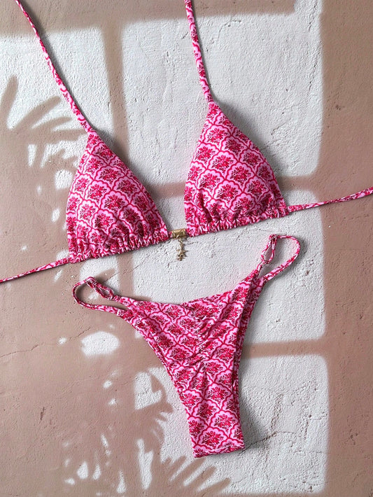 Floral Oasis Bikini Set Multicolor