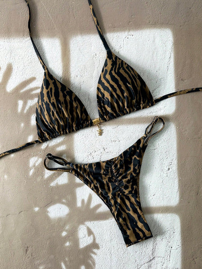 Tropic Breeze Printed Bikini Multicolor
